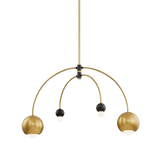 willow-chandelier-H348804-AGB/BK
