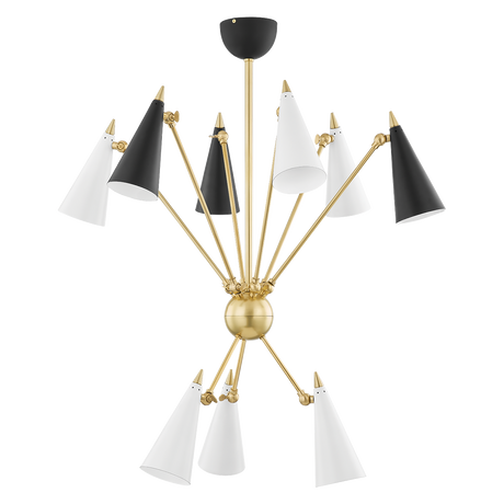moxie-chandelier-H441809-AGB/BKWH