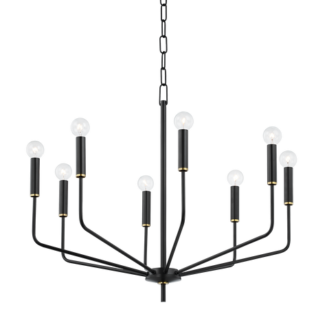 bailey-chandelier-H516808-AGB/SBK