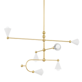 hikari-chandelier-H681806-AGB/SWH