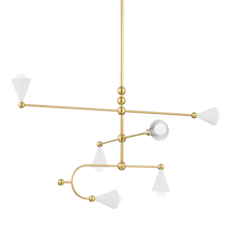 hikari-chandelier-H681806-AGB/SWH