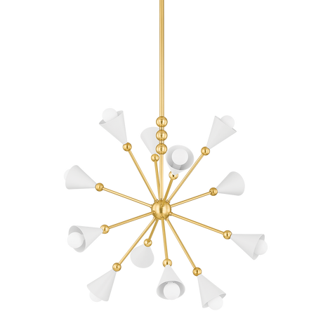 hikari-chandelier-H681812-AGB/SWH