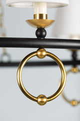 haverford-chandelier-H757806-AGB/TBK-4
