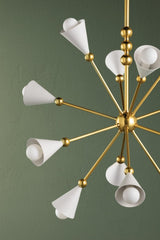 hikari-chandelier-H681812-AGB/SWH-1