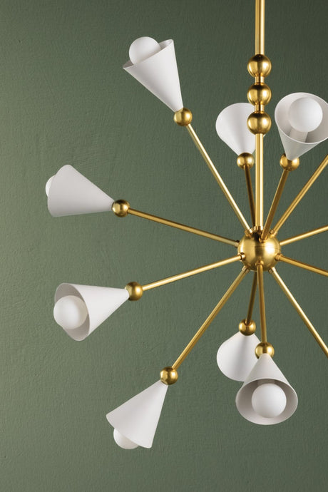 hikari-chandelier-H681812-AGB/SWH-1