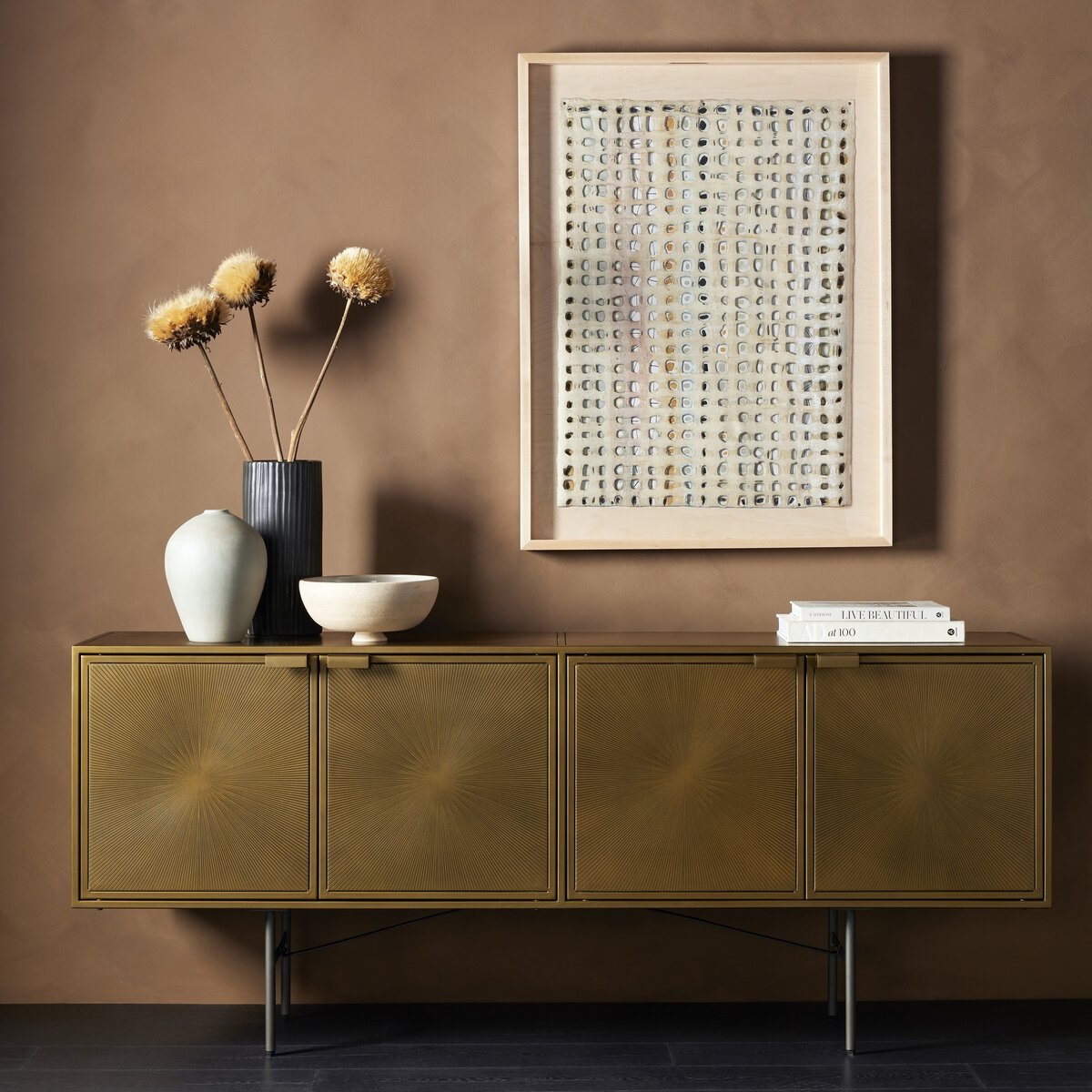 Sunburst Sideboard - Kings Fine Art & Decor