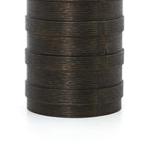 Trello Drum End Table - Kings Fine Art & Decor