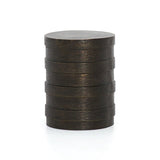 Trello Drum End Table - Kings Fine Art & Decor
