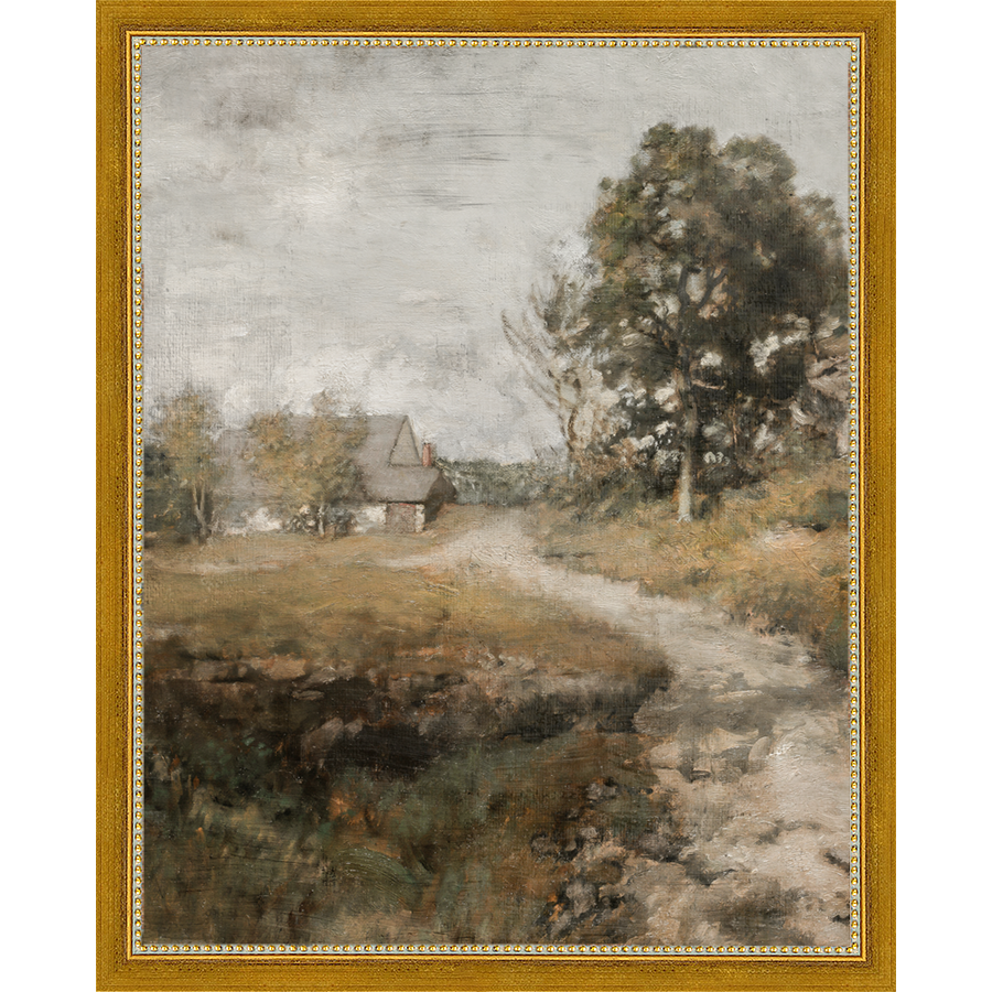 FARMHOUSE ON THE ROAD - Kings Fine Art & Decor
