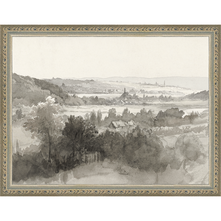 VILLAGE LANDSCAPE - Kings Fine Art & Decor