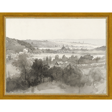 VILLAGE LANDSCAPE - Kings Fine Art & Decor