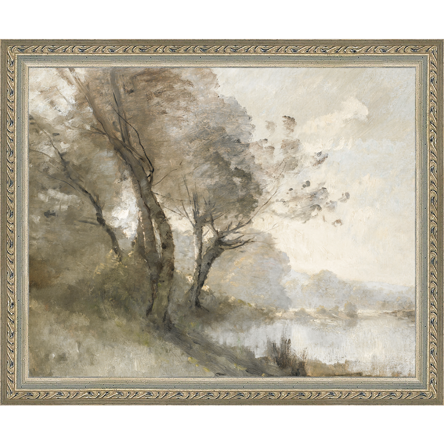 TREES ON POND II - Kings Fine Art & Decor