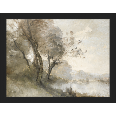 TREES ON POND II - Kings Fine Art & Decor