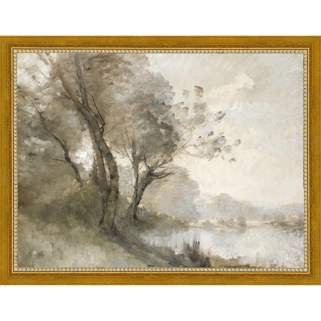 TREES ON POND II - Kings Fine Art & Decor