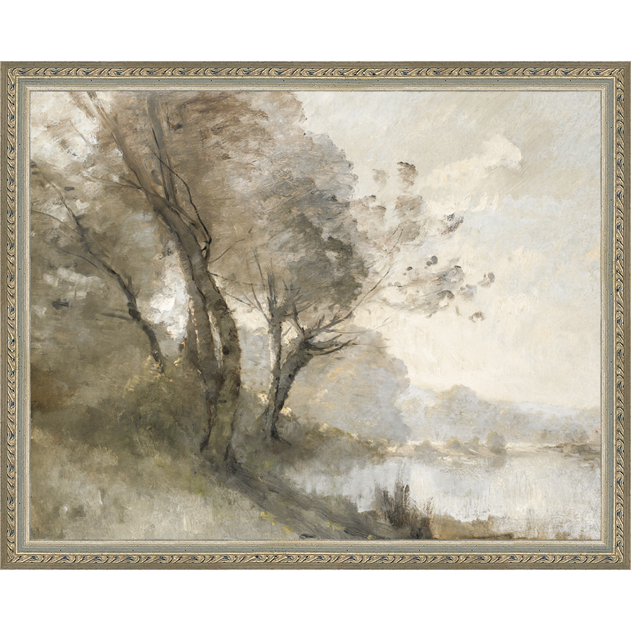 TREES ON POND II - Kings Fine Art & Decor