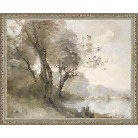 TREES ON POND II - Kings Fine Art & Decor