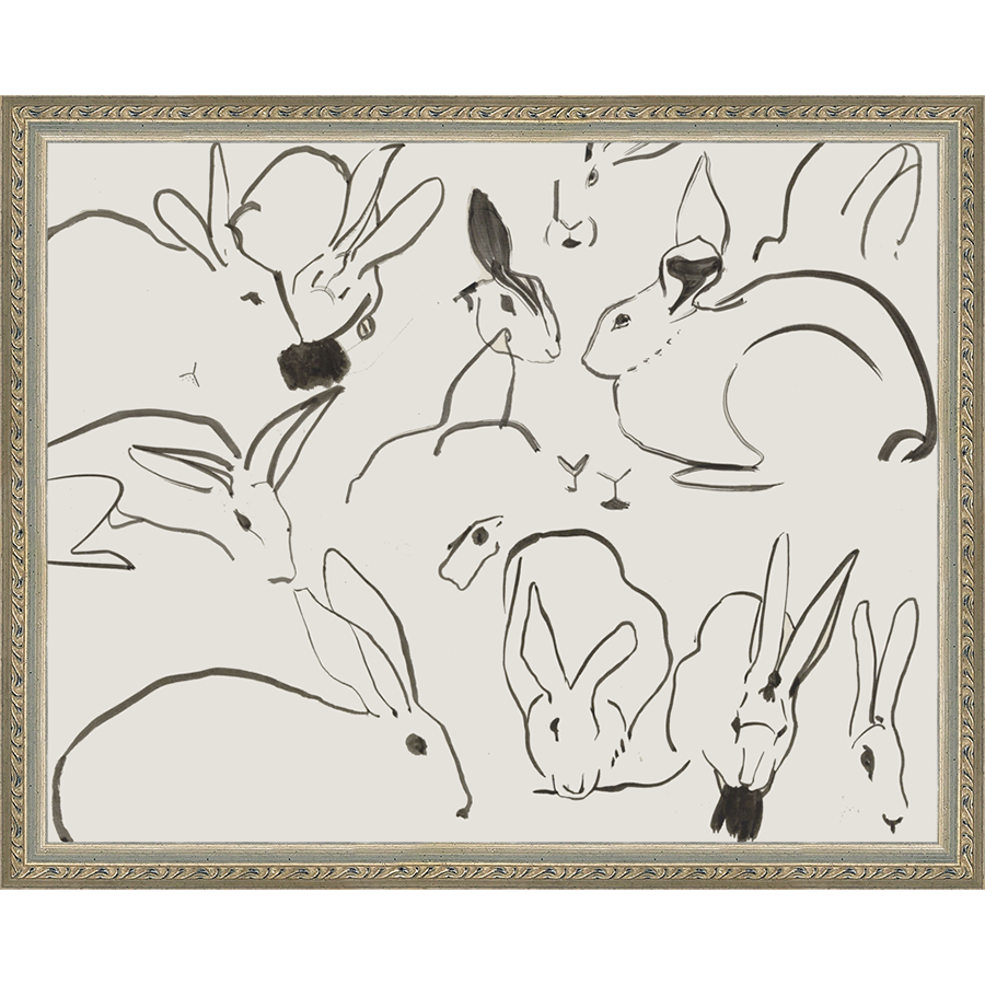 RABBITS II - Kings Fine Art & Decor