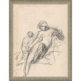 CHARCOAL MOTHER & CHILD - Kings Fine Art & Decor