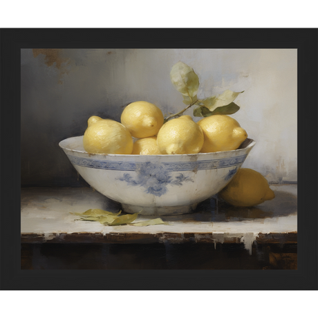 LEMONS IN BOWL - Kings Fine Art & Decor