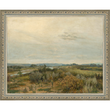 LANDSCAPE WITH RIVER - Kings Fine Art & Decor