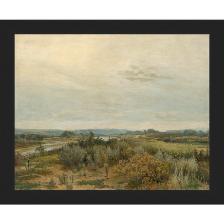 LANDSCAPE WITH RIVER - Kings Fine Art & Decor