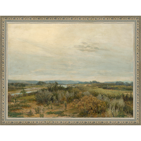 LANDSCAPE WITH RIVER - Kings Fine Art & Decor