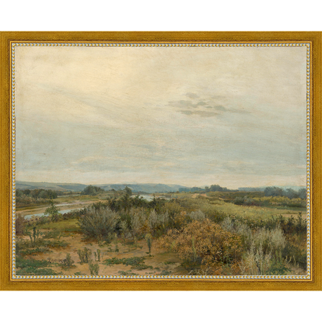 LANDSCAPE WITH RIVER - Kings Fine Art & Decor