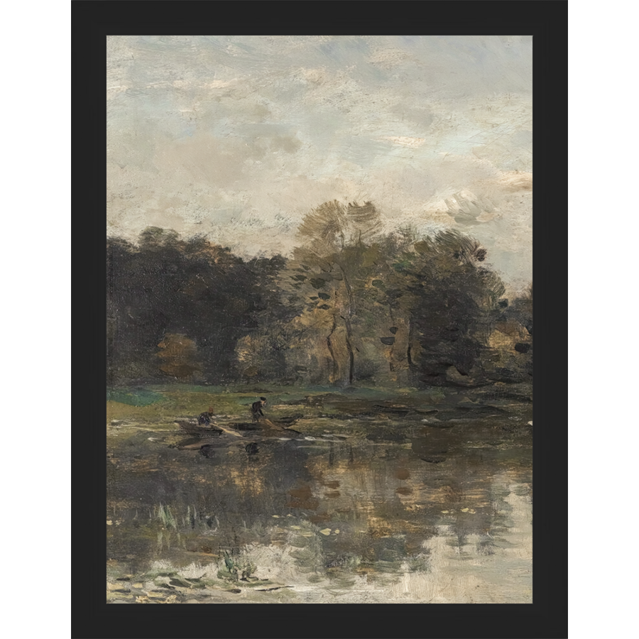 LAKE TRIPTYCH I (LEFT) - Kings Fine Art & Decor