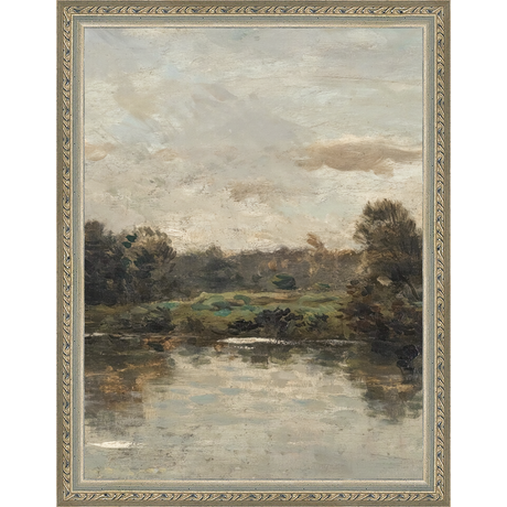LAKE TRIPTYCH II (CENTER) - Kings Fine Art & Decor