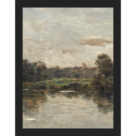 LAKE TRIPTYCH II (CENTER) - Kings Fine Art & Decor