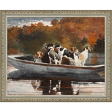 DOGS IN BOAT - Kings Fine Art & Decor