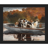 DOGS IN BOAT - Kings Fine Art & Decor