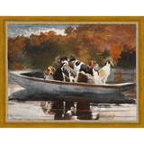 DOGS IN BOAT - Kings Fine Art & Decor