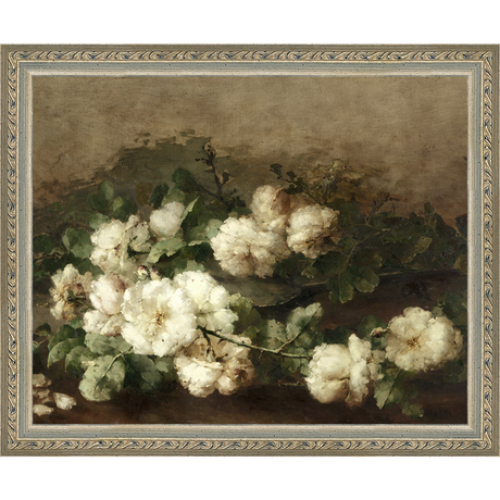 WHITE FLORAL STUDY - Kings Fine Art & Decor