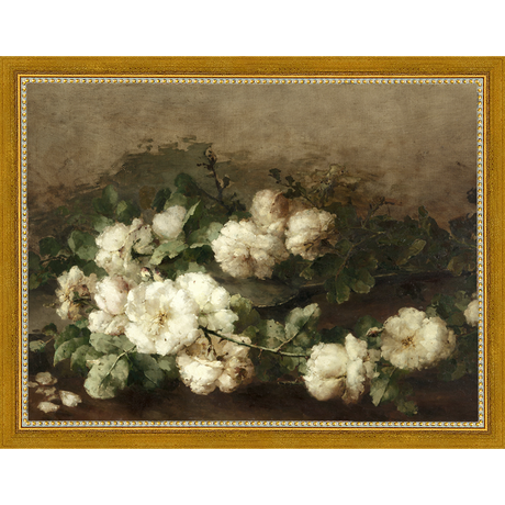 WHITE FLORAL STUDY - Kings Fine Art & Decor
