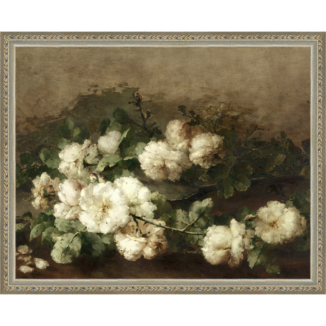 WHITE FLORAL STUDY - Kings Fine Art & Decor