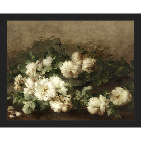 WHITE FLORAL STUDY - Kings Fine Art & Decor