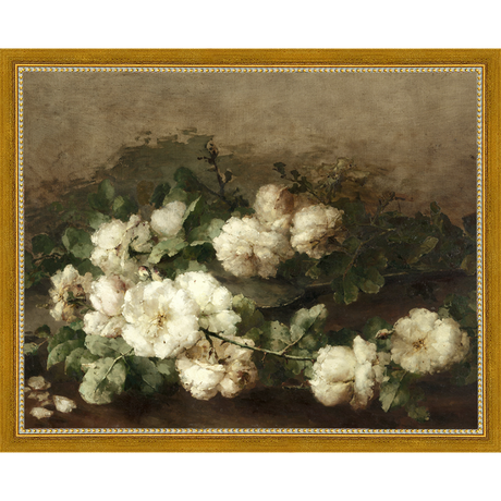 WHITE FLORAL STUDY - Kings Fine Art & Decor