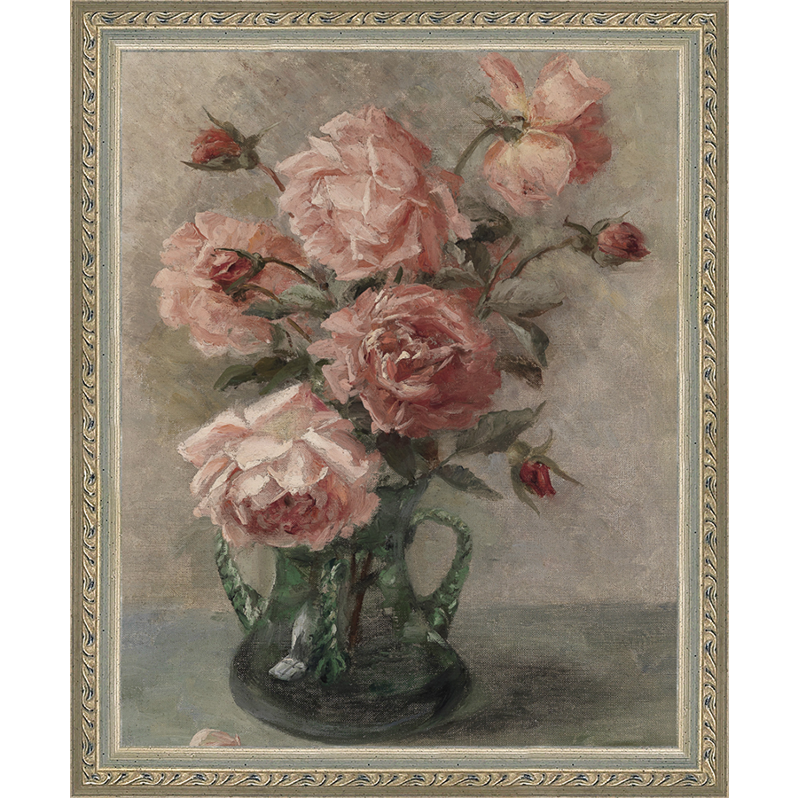PINK FLORAL STUDY - Kings Fine Art & Decor