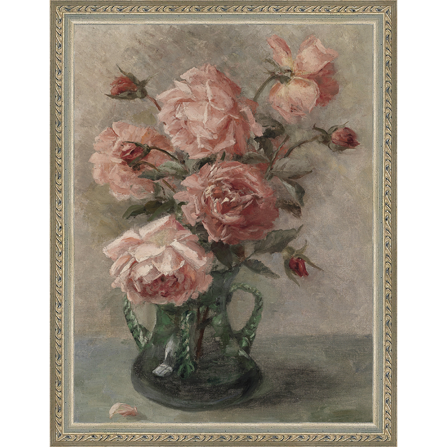 PINK FLORAL STUDY - Kings Fine Art & Decor