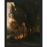 WOODS AT DUSK I DIPTYCH - Kings Fine Art & Decor