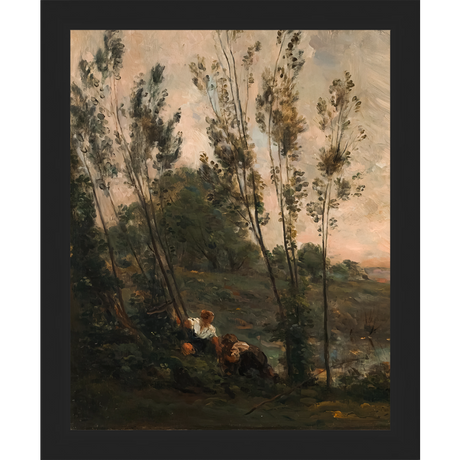 WOODS AT DUSK II DIPTYCH - Kings Fine Art & Decor