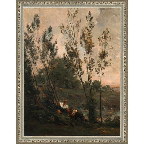 WOODS AT DUSK II DIPTYCH - Kings Fine Art & Decor