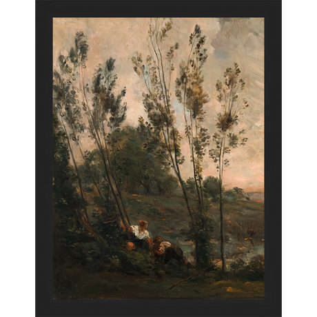 WOODS AT DUSK II DIPTYCH - Kings Fine Art & Decor