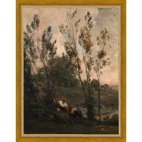 WOODS AT DUSK II DIPTYCH - Kings Fine Art & Decor