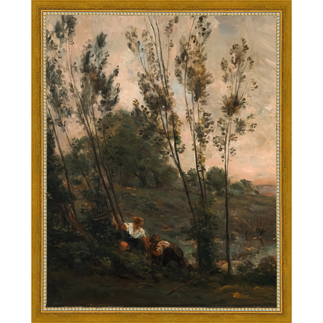 WOODS AT DUSK II DIPTYCH - Kings Fine Art & Decor