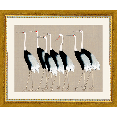 HERD OF OSTRICH - Kings Fine Art & Decor