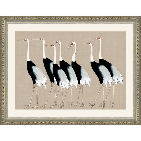 HERD OF OSTRICH - Kings Fine Art & Decor