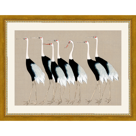 HERD OF OSTRICH - Kings Fine Art & Decor
