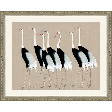 HERD OF OSTRICH - Kings Fine Art & Decor